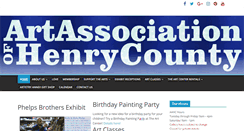 Desktop Screenshot of henrycountyarts.org